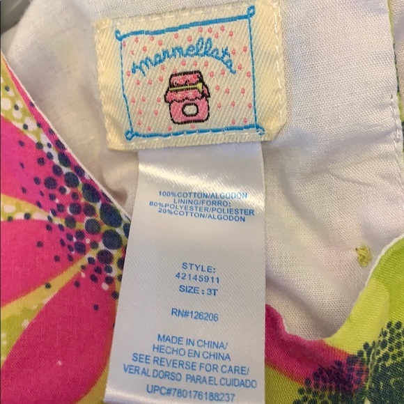 Marmellata floral ruffled lined sundress 3T - Picture 5 of 5